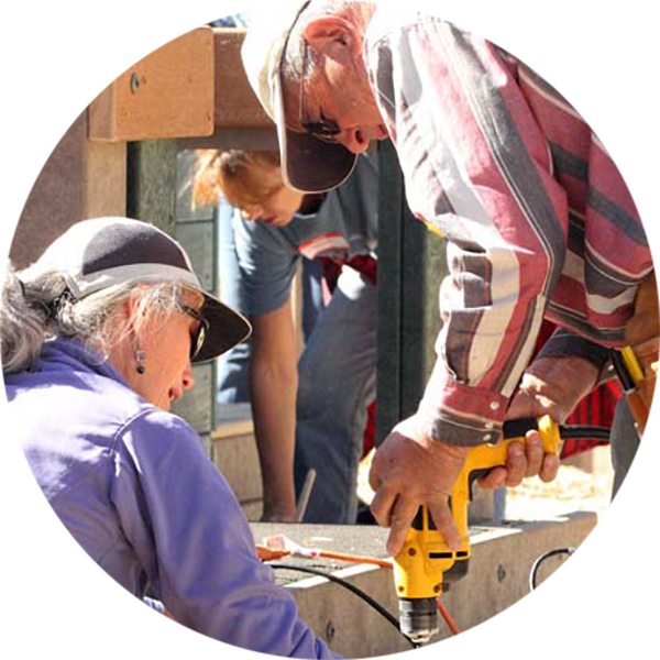 volunteers